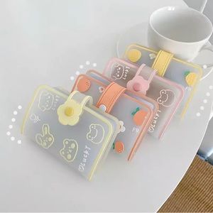 Kawaii animals wallet card holder for debit cards, gift cards and photos
